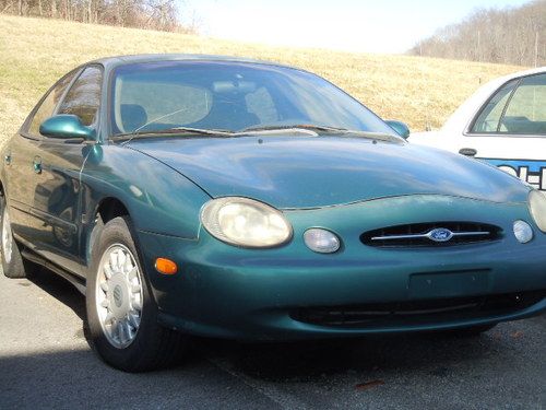 1998 ford taurus decommissioned police car / no reserve