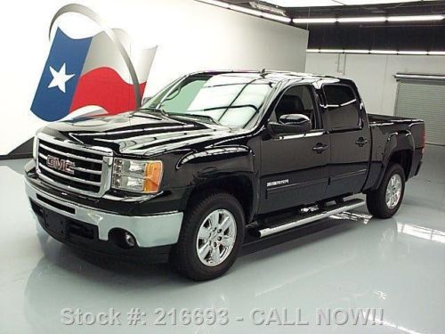 2012 gmc sierra slt crew htd leather side steps 56k mi texas direct auto