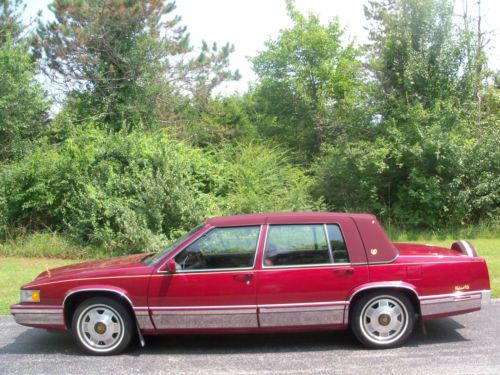 1992 cadillac deville 4.9 v-8 4-speed automatic overdrive,very low miles 106905