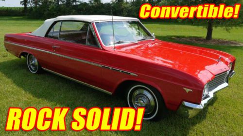 1965 buick skylark convertible 396 big block 2 spd automatic rock solid!