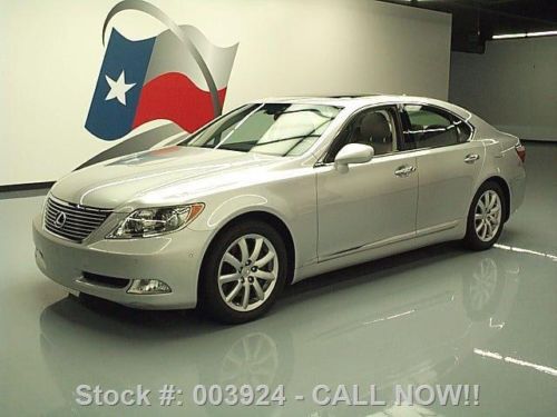 2009 lexus ls460 awd sunroof nav climate leather 56k mi texas direct auto