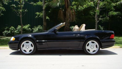 1997 mercedes benz sl 320 roadster with 57,000 florida miles in excellent shape