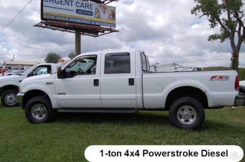 2003 f-350 4x4 crew cab lariat used turbo 6l v8 32v automatic 4wd pickup truck