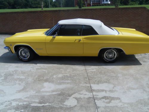 1965 cheverolet impala ss convertible