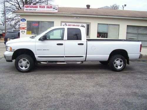 2004 dodge ram 2500 slt 4x4 5.7 hemi 1 owner!