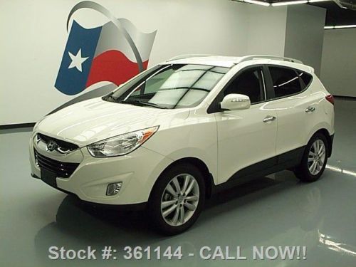 2012 hyundai tucson ltd htd leather alloy wheels 45k mi texas direct auto