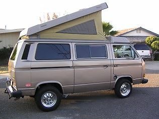 1986 custom vw van weekender van