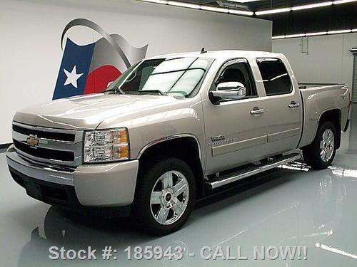 2008 chevy silverado crew 4x4 tx edition leather 56k mi texas direct auto