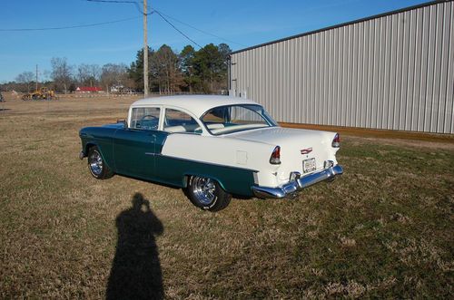 1955 chevrolet 210 2-door post....garage kept, all orignal, rust free!!