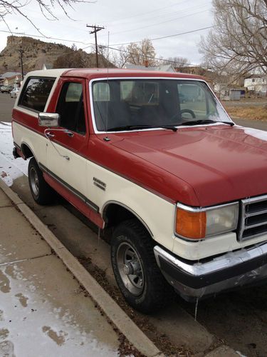 1991 ford bronco xlt