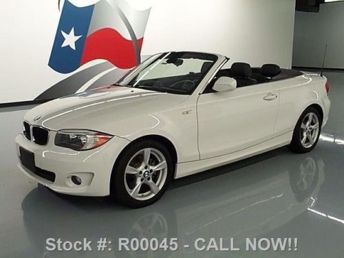 2012 bmw 128i convertible soft top auto navigation 25k texas direct auto