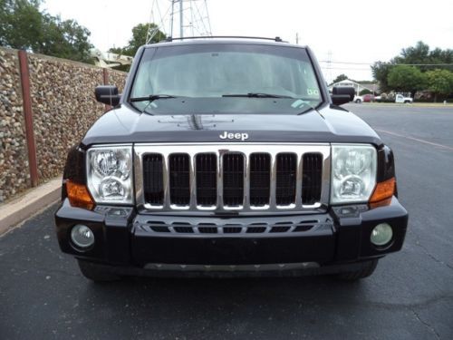 06 commander limited 4wd v8 hemi loaded xnice tx leather roof!