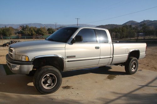 2000 dodge ram quadcab 2500 laramie slt 4x4 diesel long bed