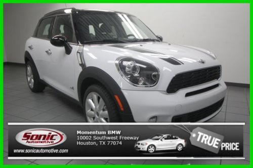 2014 cooper s new turbo 1.6l i4 16v all-wheel drive suv premium