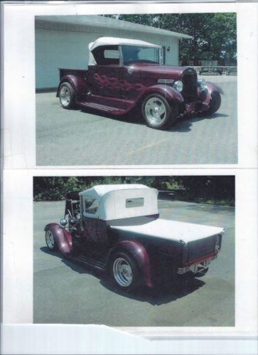 Hot rod 1929 ford roadster pickup