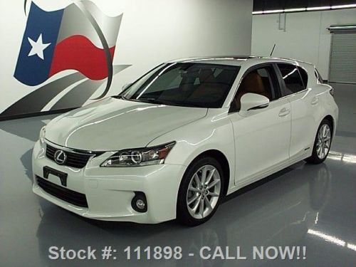 2012 lexus ct 200h premium hybrid sunroof htd seats 30k texas direct auto