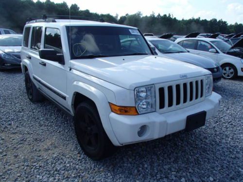 2006 jeep commander limited sport utility 4-door 4.7l skylight top loaded nice @