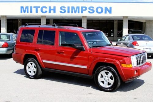 2006 jeep commander limited 4x4 5.7 hemi loaded leather triple sunroofs