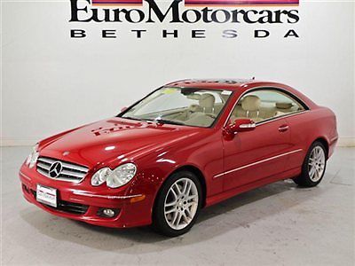 Mb certified cpo mars red stone tan leather bluetooth financing coupe warranty