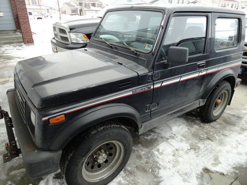 1987 suzuki samurai jx se sport utility 2-door 1.3l