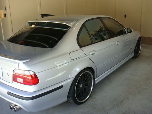 2003 bmw m5 silver/black last of its kind!!!