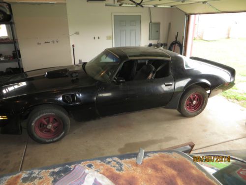 Pontiac trans am  project parts