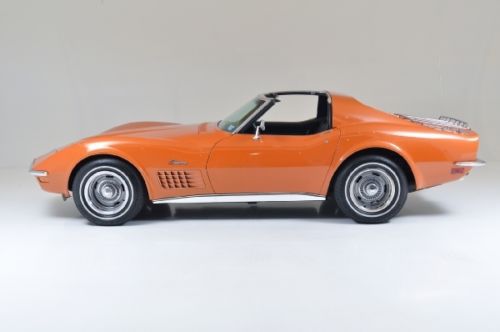1972 chevrolet corvette ontario orange ncrs second flight award beautiful car!