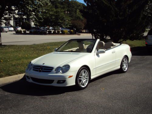 2009 mercedes clk350 conv - looks/runs/drives great!  clean carfax!  no reserve!