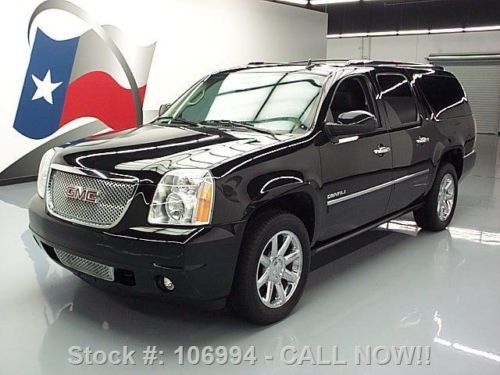 2011 gmc yukon xl denali sunroof nav dvd 20&#039;s 79k miles texas direct auto