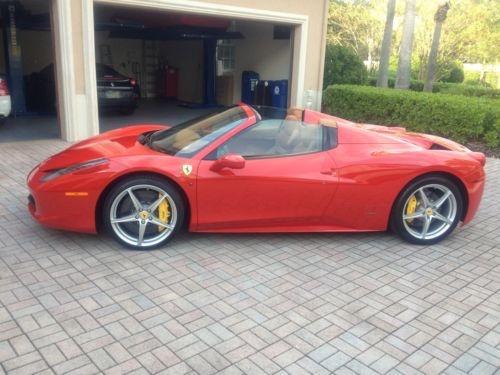 2014 ferrari 458 spyder