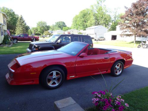 1991 chevrolet camaro rs convertible 2-door 5.0l