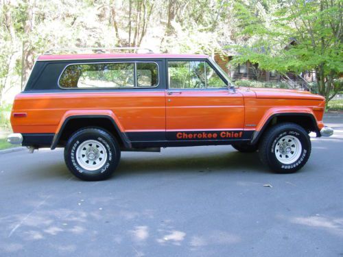 1977 jeep only 100k original miles working ac, cc &amp; passes california smog!!