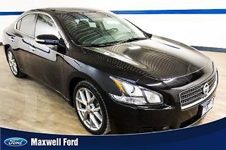 2011 nissan maxima 4dr sdn v6 cvt 3.5 sv leather seats security system
