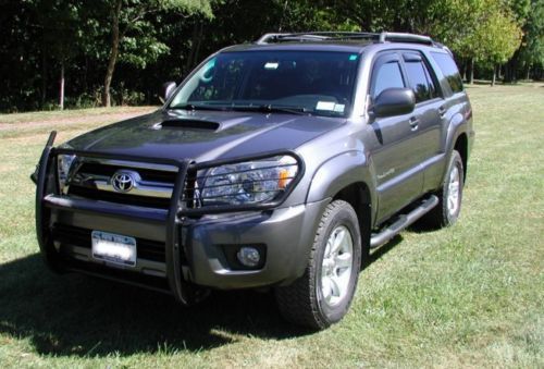 2007 toyota 4runner sr5 sport utility 4-door 4.0l brush guard, weathertech mats