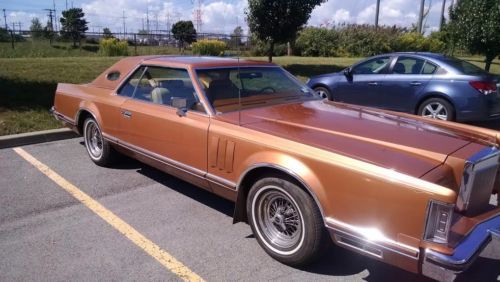 1977 lincoln mark v base coupe 2-door 7.5l