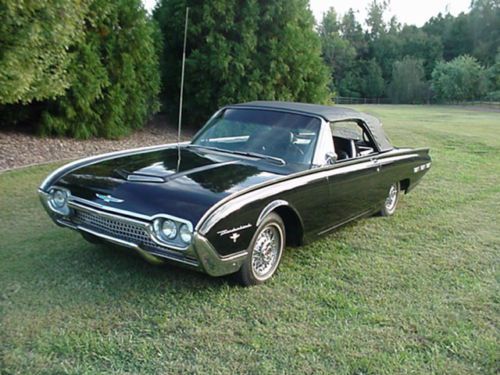 1962 ford thunderbird convertible