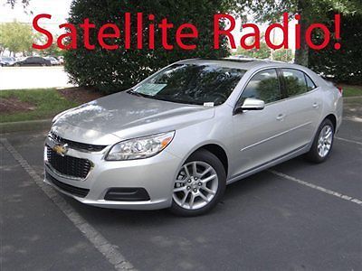 Chevrolet malibu 4dr sedan lt w/1lt new automatic gasoline 2.5l 4 cyl silver ice