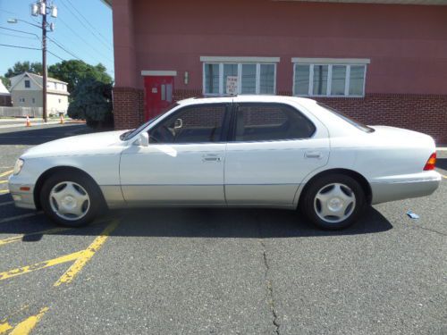 1999 Lexus LS400 Pearl White on Beige, STUNNING CONDITION, Truly Must See!, US $6,600.00, image 2