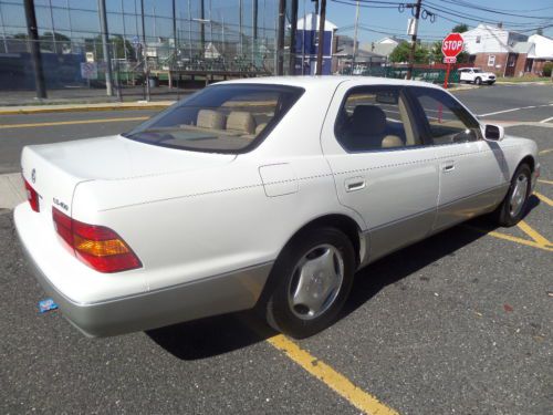 1999 Lexus LS400 Pearl White on Beige, STUNNING CONDITION, Truly Must See!, US $6,600.00, image 5