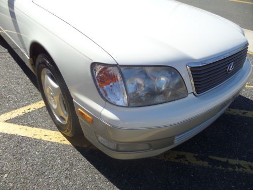 1999 Lexus LS400 Pearl White on Beige, STUNNING CONDITION, Truly Must See!, US $6,600.00, image 17