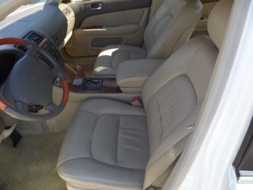 1999 Lexus LS400 Pearl White on Beige, STUNNING CONDITION, Truly Must See!, US $6,600.00, image 20