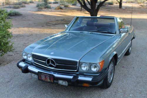 1987 mercedes 560 sl roadster