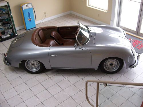2008 beck speedster 356a  gt silver chocolate leather factory inspected 1900 mi.