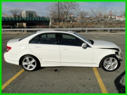 2010 mercedes-benz c-class c300 4matic sport v6 sedan repairable rebuilder