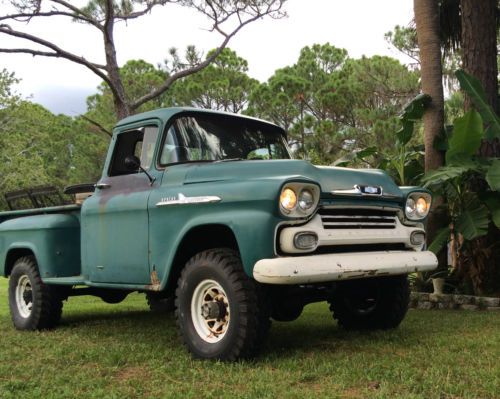 1958 chevrolet 3600 napco 4x4 (factory)