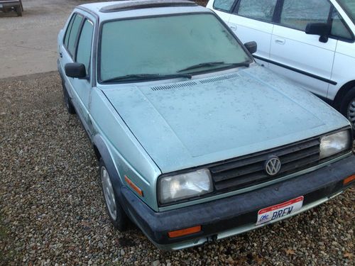 1991 volkswagen jetta gl sedan 4-door 1.6l grease car wvo or diesel