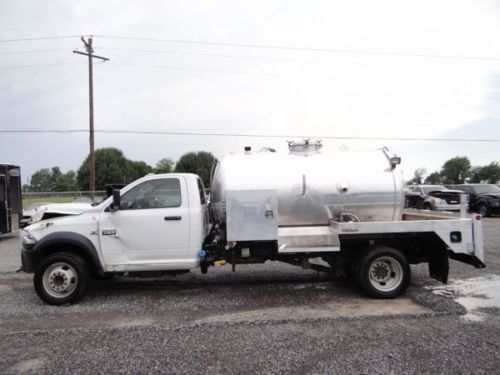 Dodge ram 5500 vacuum pump truck cummins diesel 1000 gallon satellite ind. pump