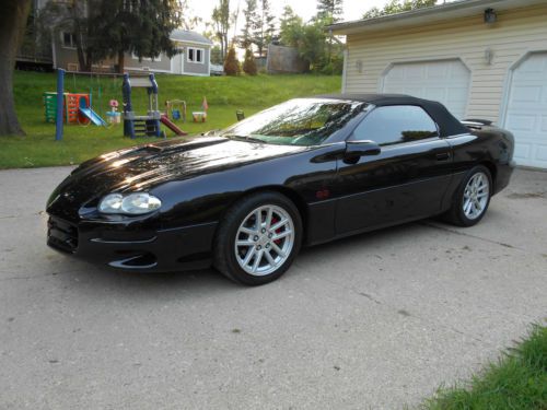 2000 camaro ss convertible. ls1 6 speed manual. suspension and brake upgrades.