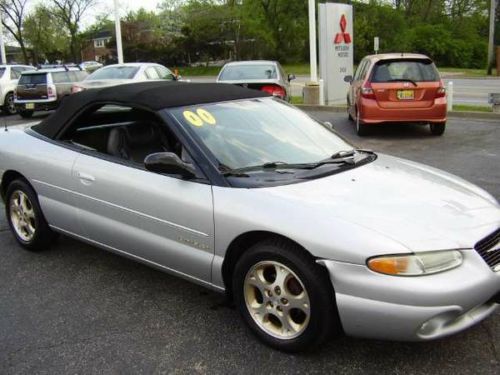 2000 chrysler sebring jxi convertible 2-door 2.5l