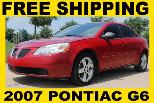 2007 pontiac g6 sports,clean title,rust free,red tag sale,free shipping